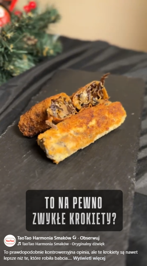 Krokiety w bułce tartej