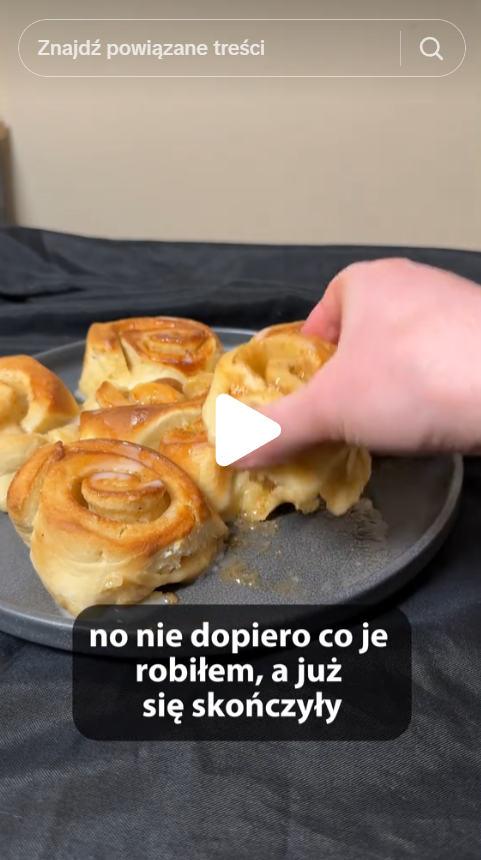 Cynamonki na mleczku kokosowym