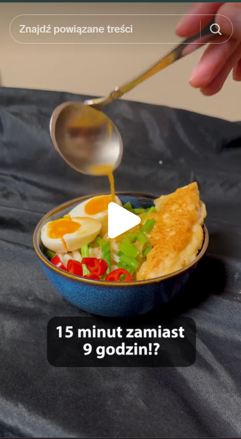 15 minutowy ramen z kurczakiem